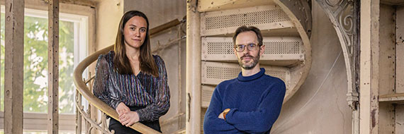 EJF: Artist / Programmkachel – David Helbock & Julia Hofer (Foto: Severin Koller)